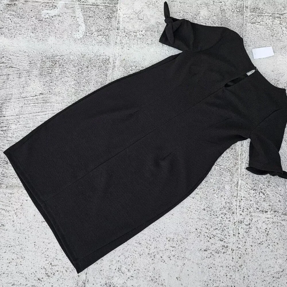 Motherhood Maternity Women Dress Black Knee Length Dress Size S - Picture 3 of 13